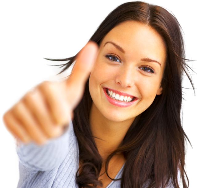 Avatar: Female giving thumbs up.